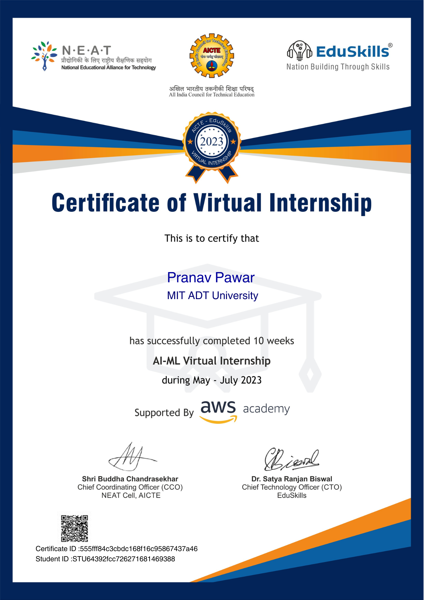 AWS AI-ML Certificate